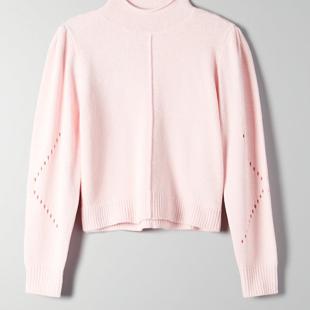 NWOT Wilfred Ingrid Sweater in Fairy Pink XS